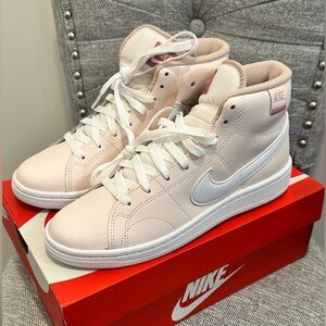 Women’s Nike Court Royale 2 Mid 'Light Soft Pink' Size: 7.5